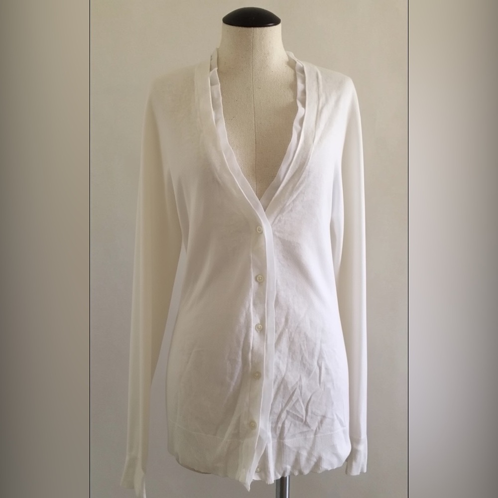 Ralph Lauren Cream Button Down Blouse